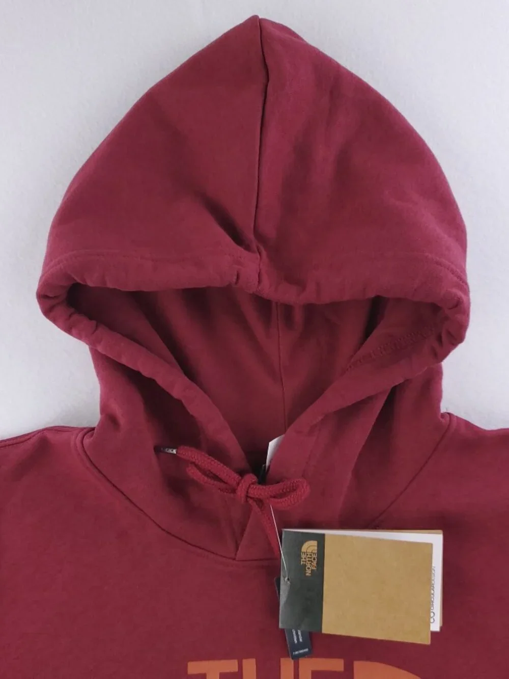 North Face Hoodie Fleece Circular Design Half Dome Pullover Men's XL NWT
